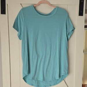 SO Light Teal Short Sleeve Crewneck Tee
